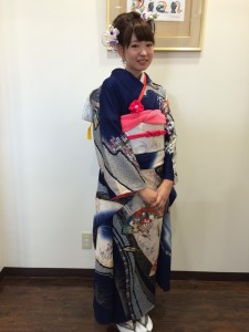 成人式前撮り　東船橋　美容室　リアン